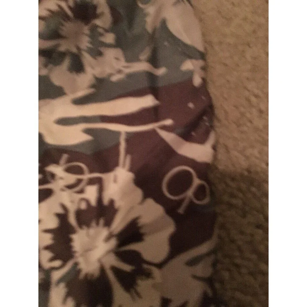 Op Boys Camouflage Swim Shorts Trunks Attached Brief Elastic Waist Size XS 4-5